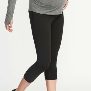 ON Maternity High Rise Compression Crop Leggings